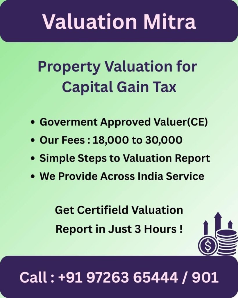 Property Valuation Service for Capital Gain Tax
